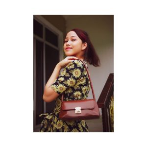 Embroidered Semi Stitched Lehenga Choli (Pink)