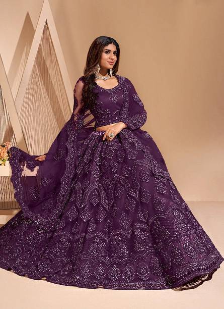 Semi Stitched Lehenga Choli